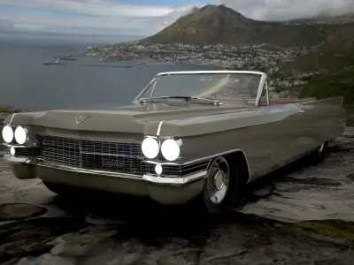 Cadillac Eldorado 1963 3D model