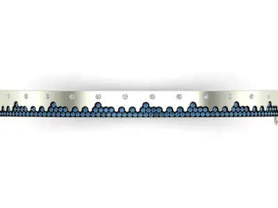 DIAMOND BRACELET 3D print model order