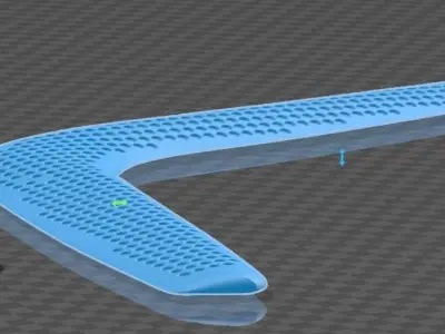 BoOmerang arrow 3D print model