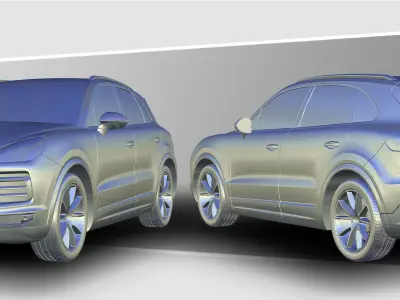 Porsche Cayenne S  3D model