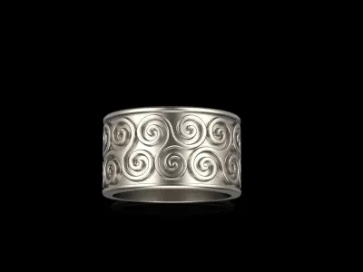 celtic knot ring 3D print model