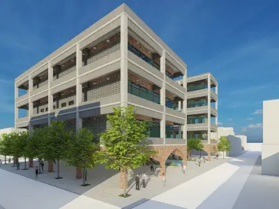 Office Building 3D model