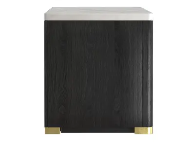 Holly Hunt Oslo Sideboard black walnut wood 3D model