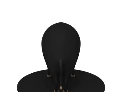 Bull cartoon 3D model