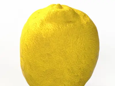 Lemon Low-poly 3D model
