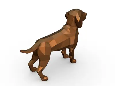 Maltese Hunting Dog 3D print model