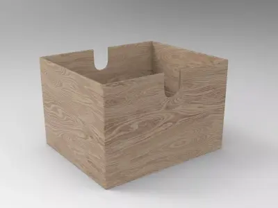 Kob Storage Box Low-poly 3D model