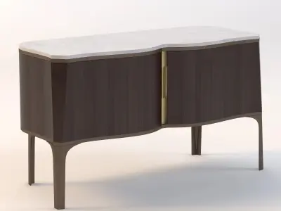 Classic Luxury Credenza 3D model