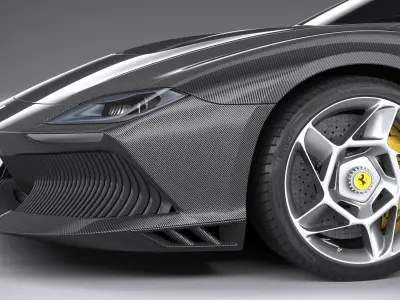 Ferrari SP-8 2024 3D model