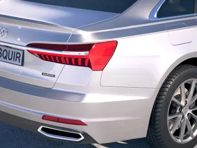 Audi A6 2019 3D model