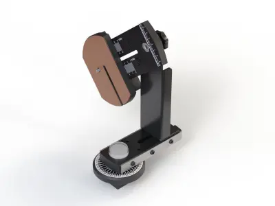 Panoramic Tripod Head 3D model