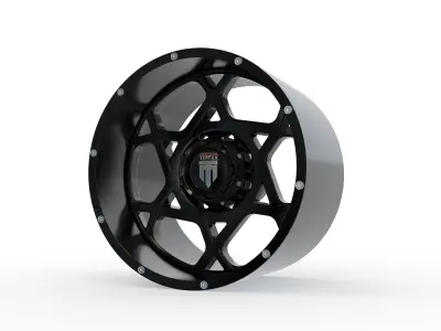AMERICAN TRUXX ASTRO WHEEL 3D MODEL 3D print model