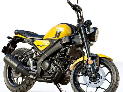 Yamaha XSR-125 3D model