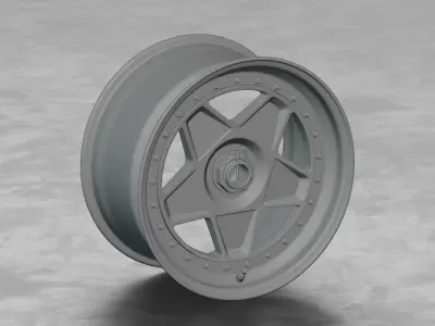 Speedline SL364 F40 Wheel 3D Model 3D model
