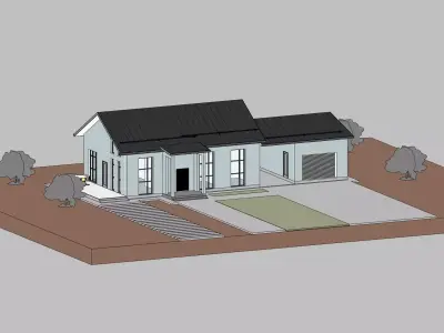 Revit House 03 3D model