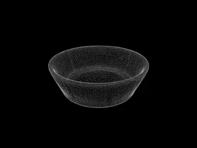 Anydrafts Bowl 01 Low-poly 3D model