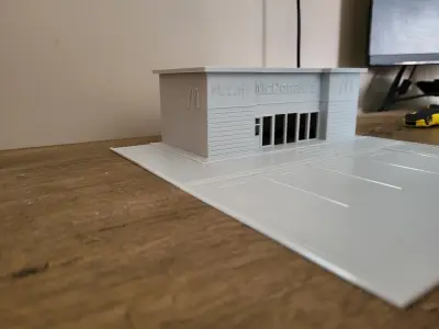 McDonalds diorama 1 64  3D print model