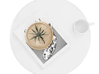 Decoration Set - Livingroom 02 3D model