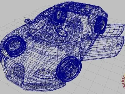 bugatti veyron 3D model