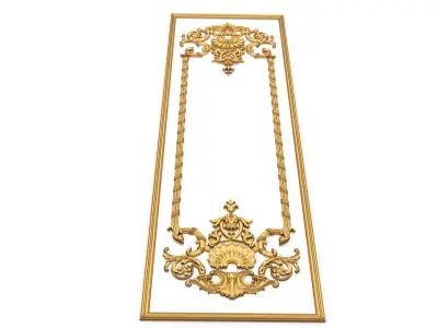 Classic decor ornament 98 3D model
