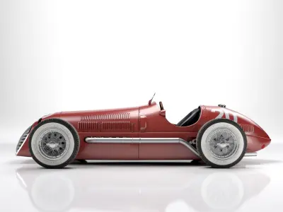 Ferrari F1 125 1950 3D model