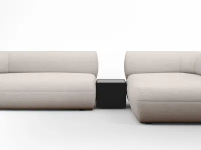 Linteloo Arp sofa and armchair collection 3D model