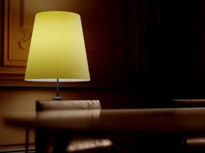 OFFICE LAMP USED FOR DECORATIONS Free 3D model