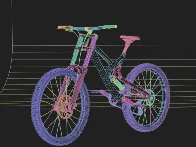 MTB Bike 3D model 02 3D model