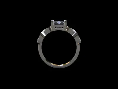 Women ring Free 3D print model purchase