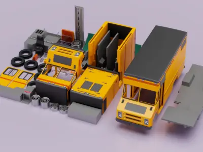 Food Truck  3D print model