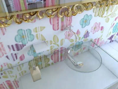 Bathroom 58 3D model