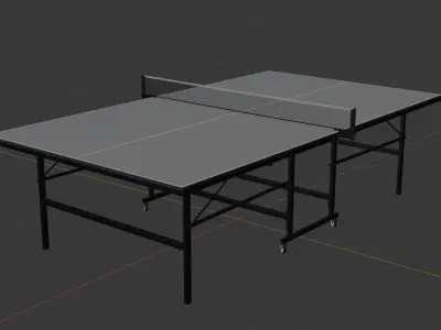 Table Tennis 3D model