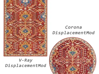 Rugs No 52 Low-poly 3D model