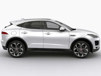Jaguar E-pace 2018 3D model