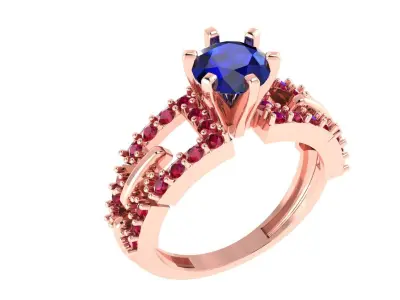 Diamond Ring  3D print model