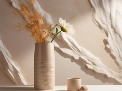 Ortles Vase for Bedroom Decor 3D print model