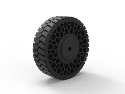 Twheel for Hammer H1 3D print model