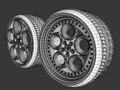 RIM Alfa Romeo 156  3D model
