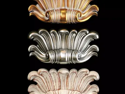Classic carved 110 3D model