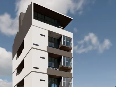 OFFICE 3DMODEL BUILDING 3D model