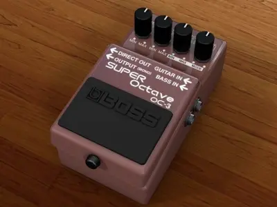 Boss OC-3 Low-poly 3D model