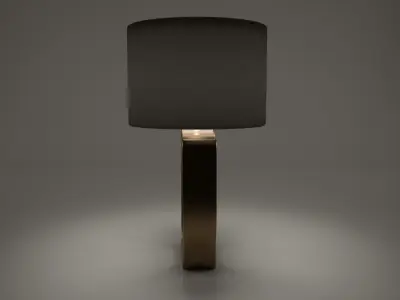 Holly Hunt Bell Pepper table lamp 3D model