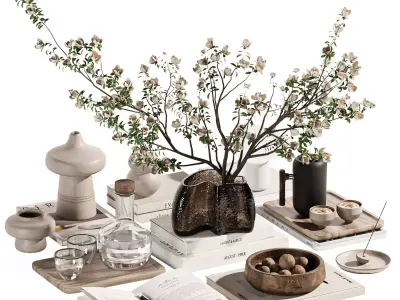 Decorative set H37 3D model