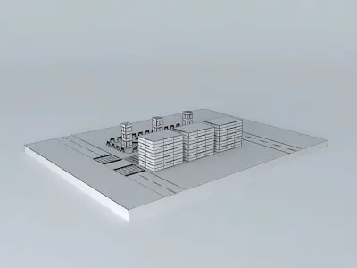 Skech-town-physics 12  Free 3D model