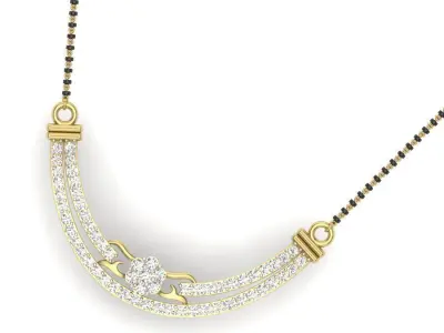  Necklace jewelry 3D 3D print model