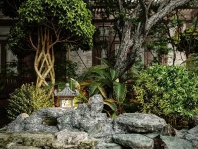  Garden Exterior Model 3D model