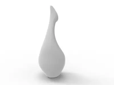 Vase 06 Low-poly 3D model