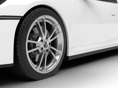 Porsche 911 Carrera 2025 3d model 3D model