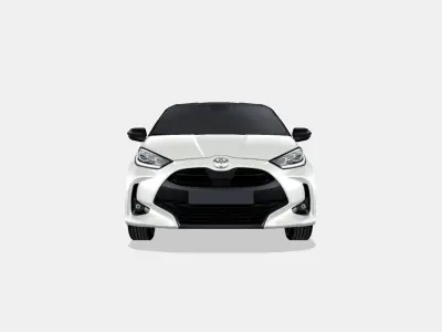 Toyota Yaris 2020 Low-poly 3D model