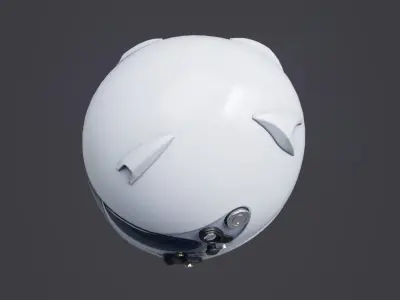 Helmet 01 Low-poly 3D model